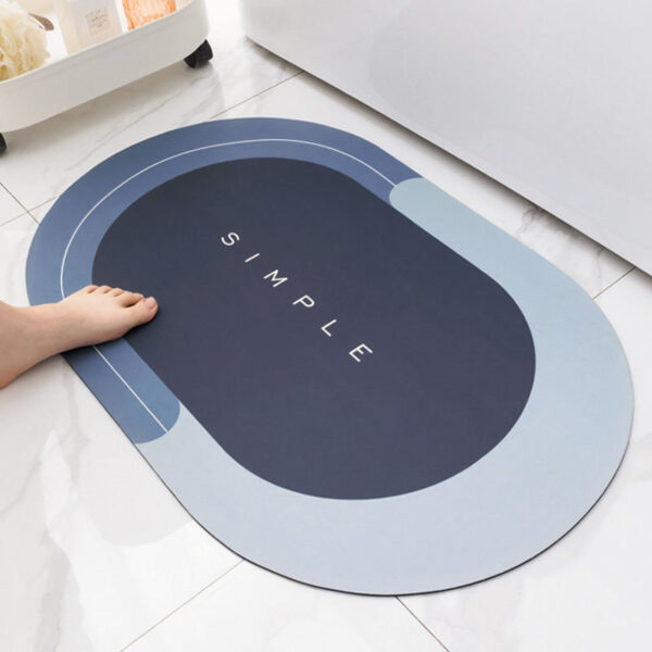 Water Absorbing Mat for Bathroom